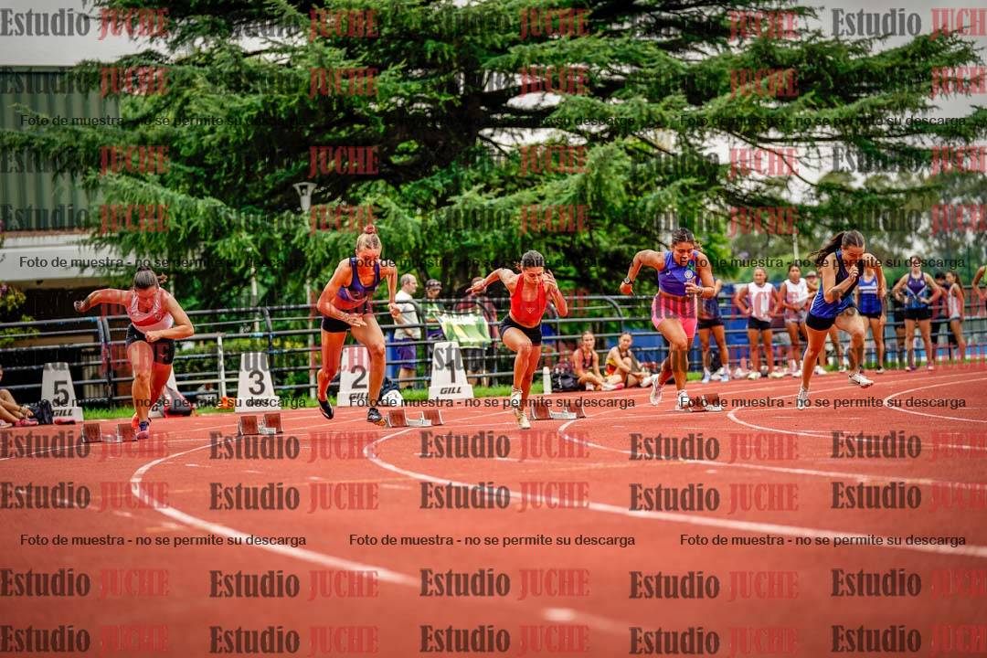 Fotos de los 100 m llanos de mujeres