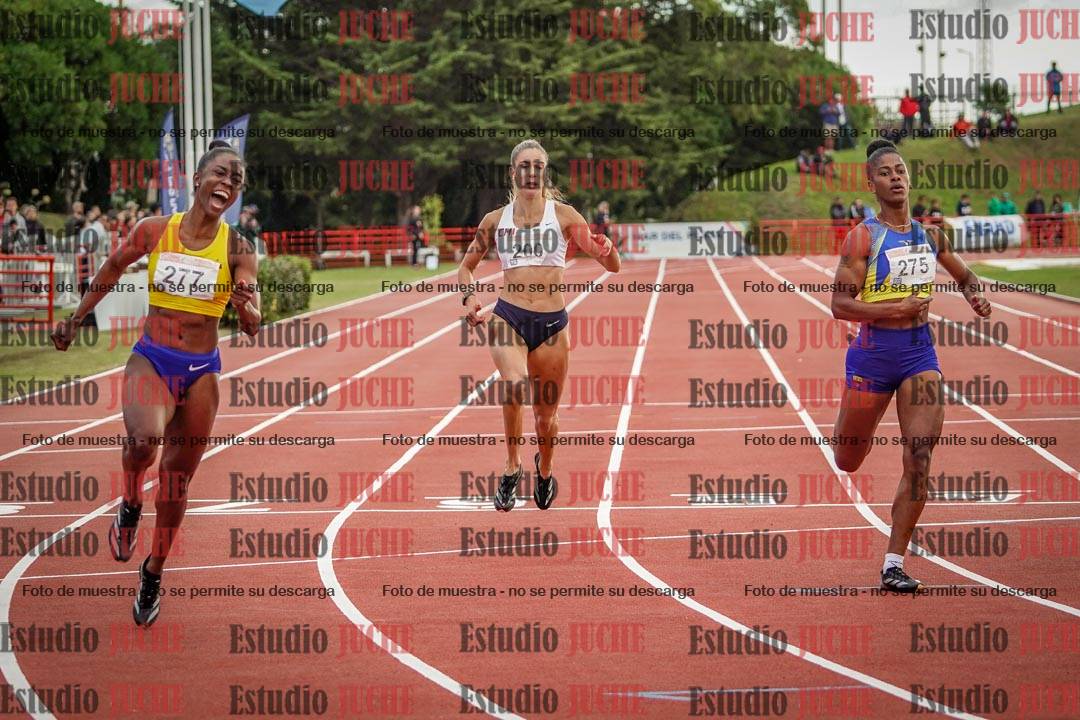Fotos de los 200 m llanos de mujeres - FINAL