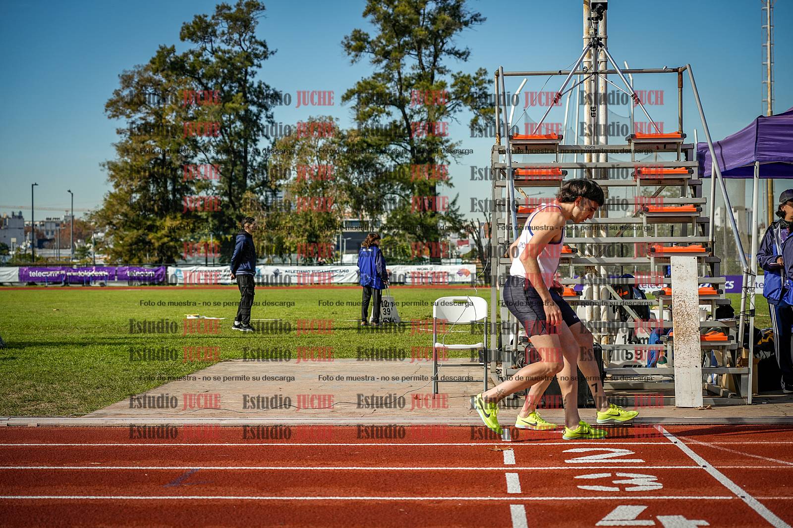 Fotos de los 800 m de varones