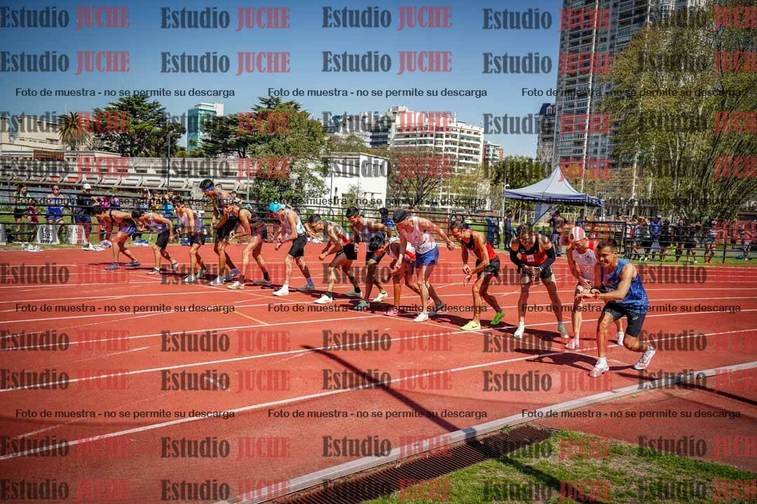 Fotos de los 1500 m llanos de varones