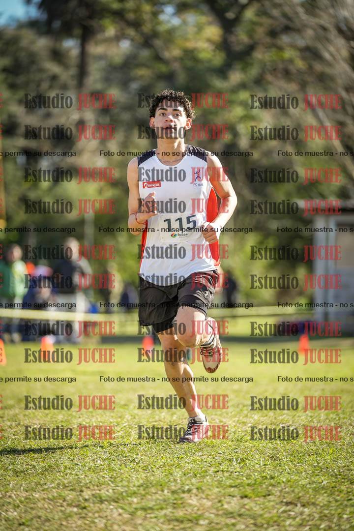 Fotos de la llegada del cross de 3000 m