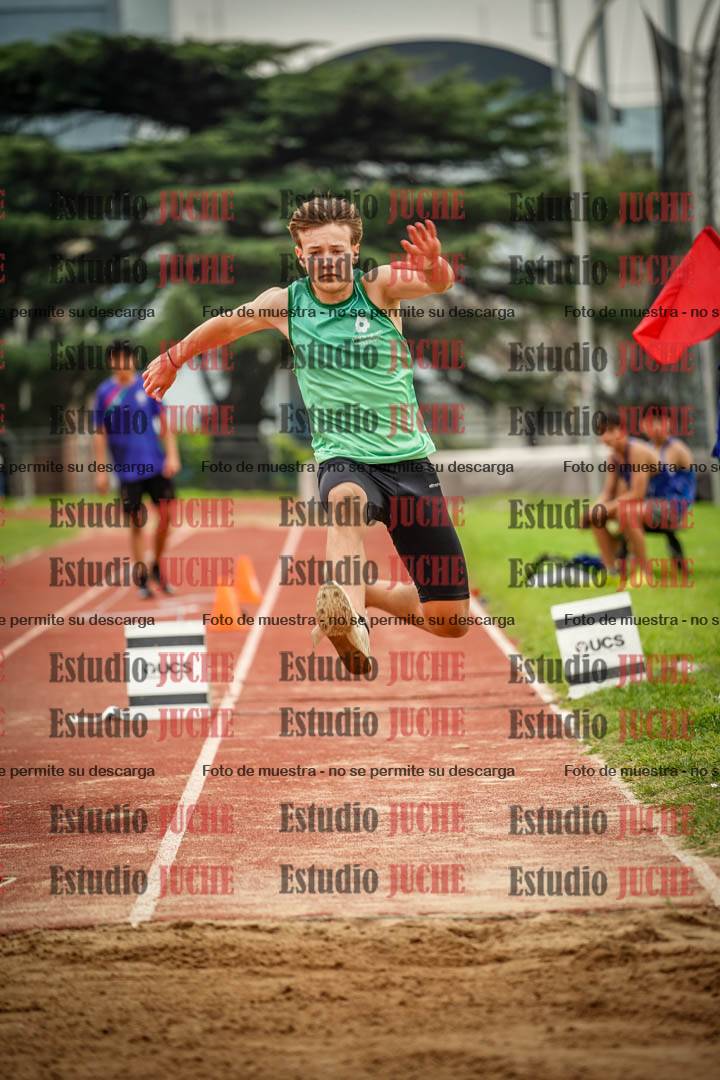 Fotos del salto triple de varones