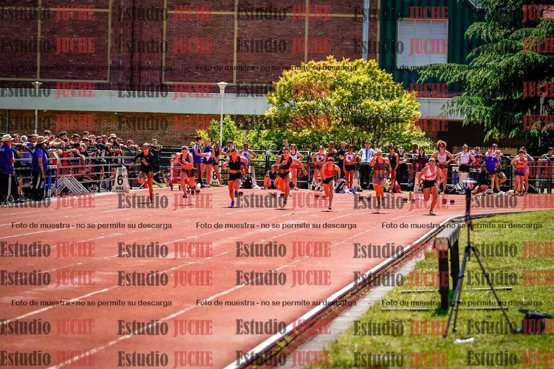 Fotos de los 100 m llanos de mujeres