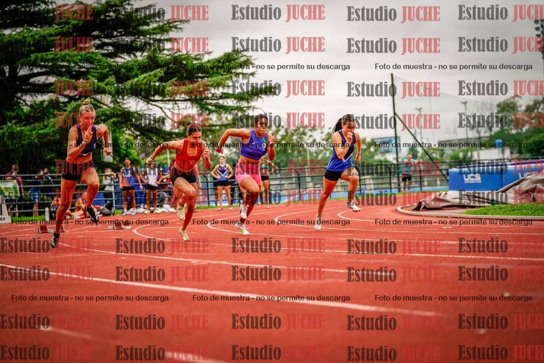 Fotos de los 100 m llanos de mujeres