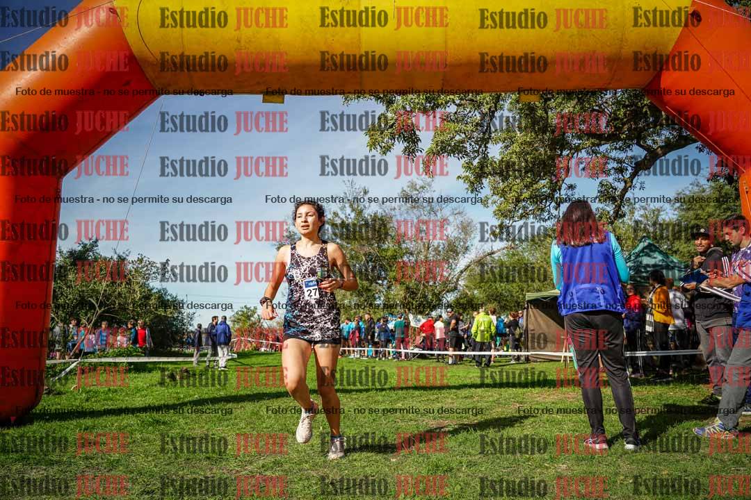 Fotos de la llegada del cross de 3000 m