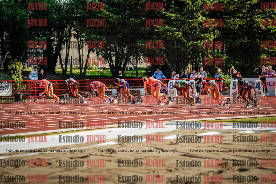 Fotos de los 100 m de mujeres - FINAL