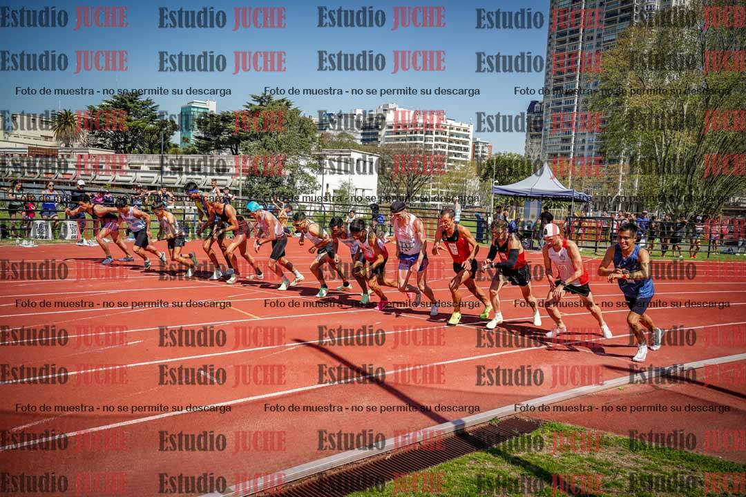 Fotos de los 1500 m llanos de varones
