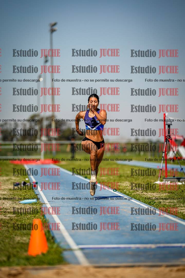 Fotos del salto en largo de mujeres - heptatlón 5