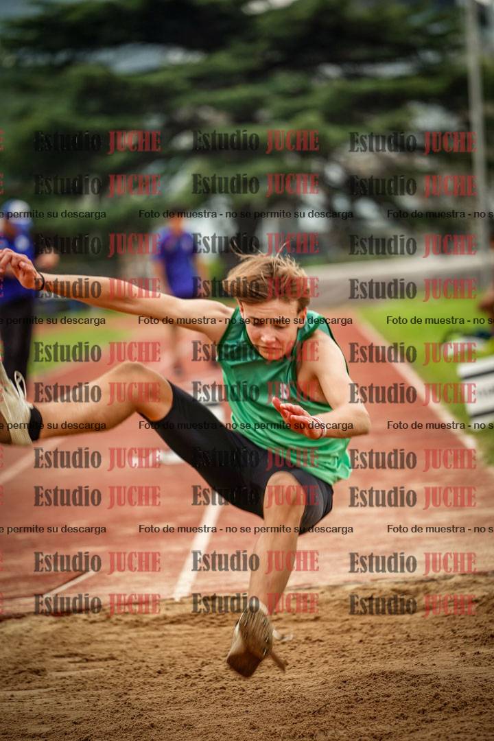 Fotos del salto triple de varones
