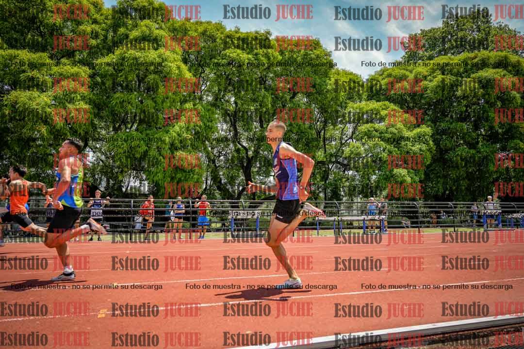 Fotos de los 100 m llanos de varones