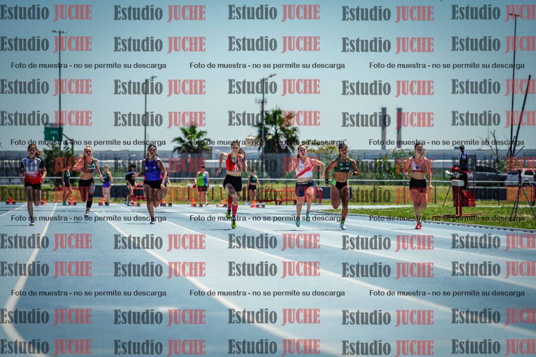 Fotos de los 100 m llanos de mujeres