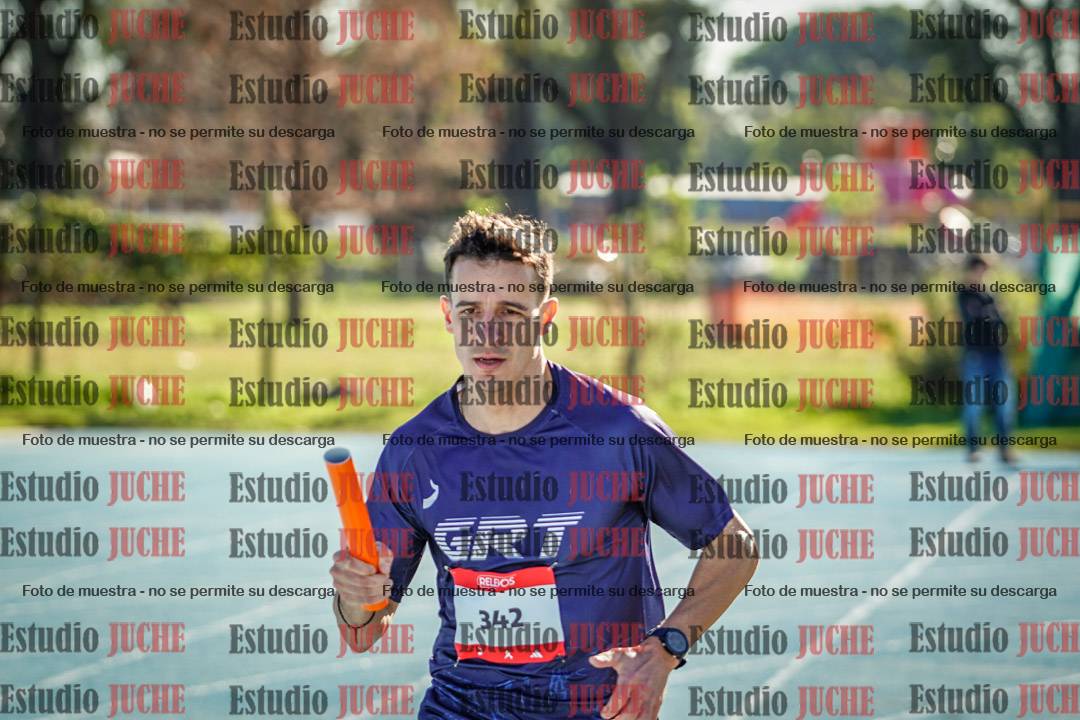 Fotos durante los relevos