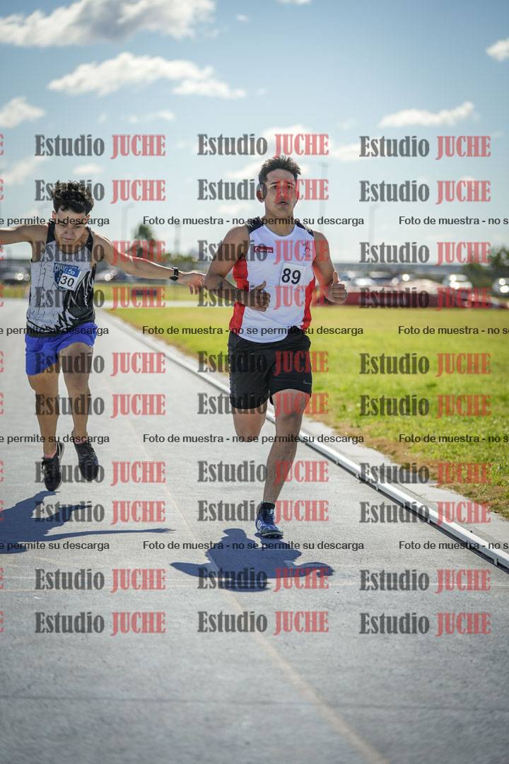 Fotos de los 800 m llanos de varones