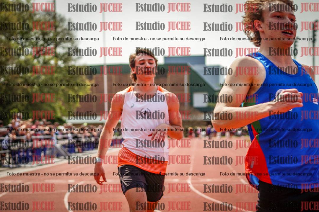 Fotos de los 100 m de varones