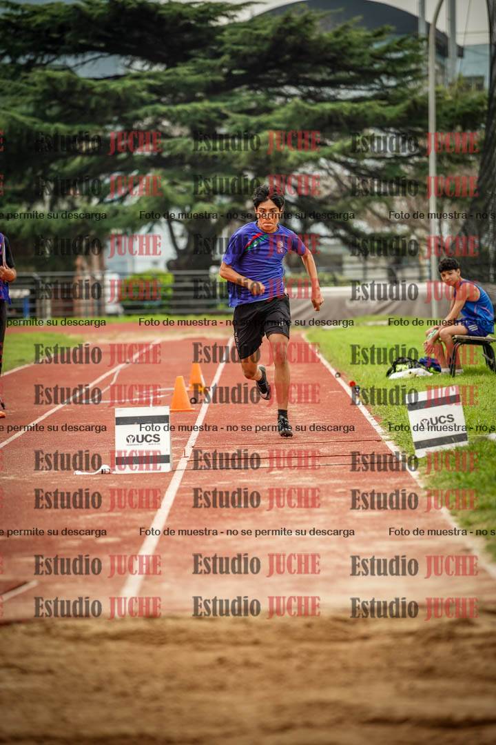 Fotos del salto triple de varones