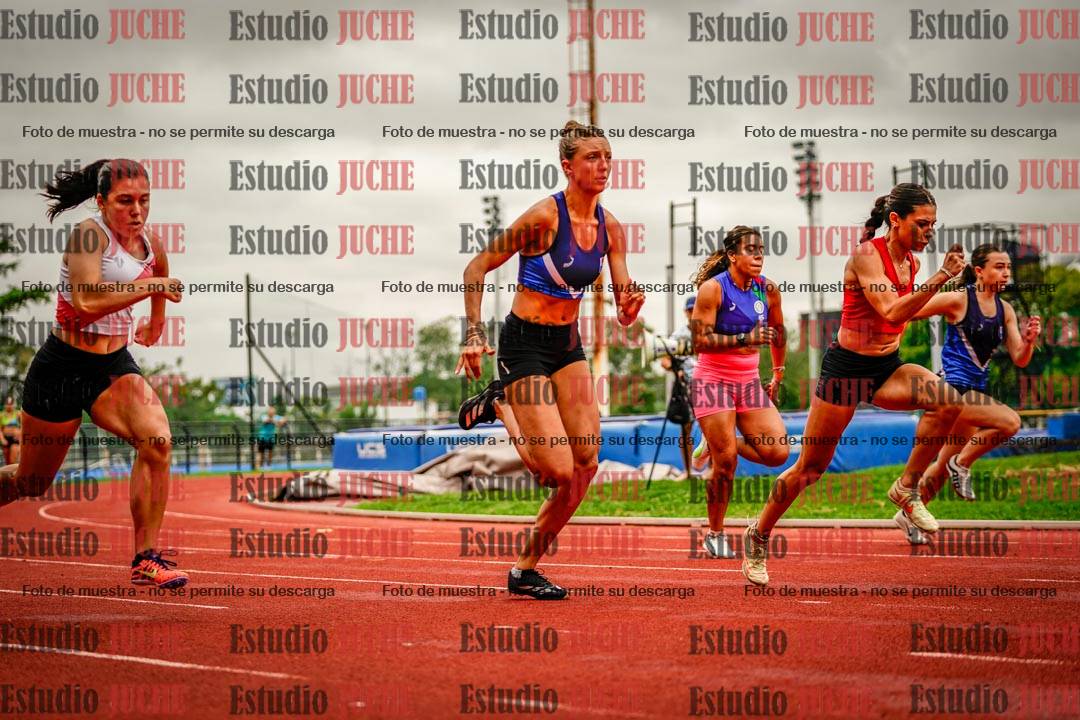 Fotos de los 100 m llanos de mujeres