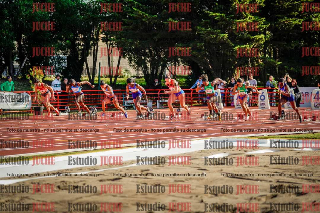 Fotos de los 100 m de mujeres - FINAL