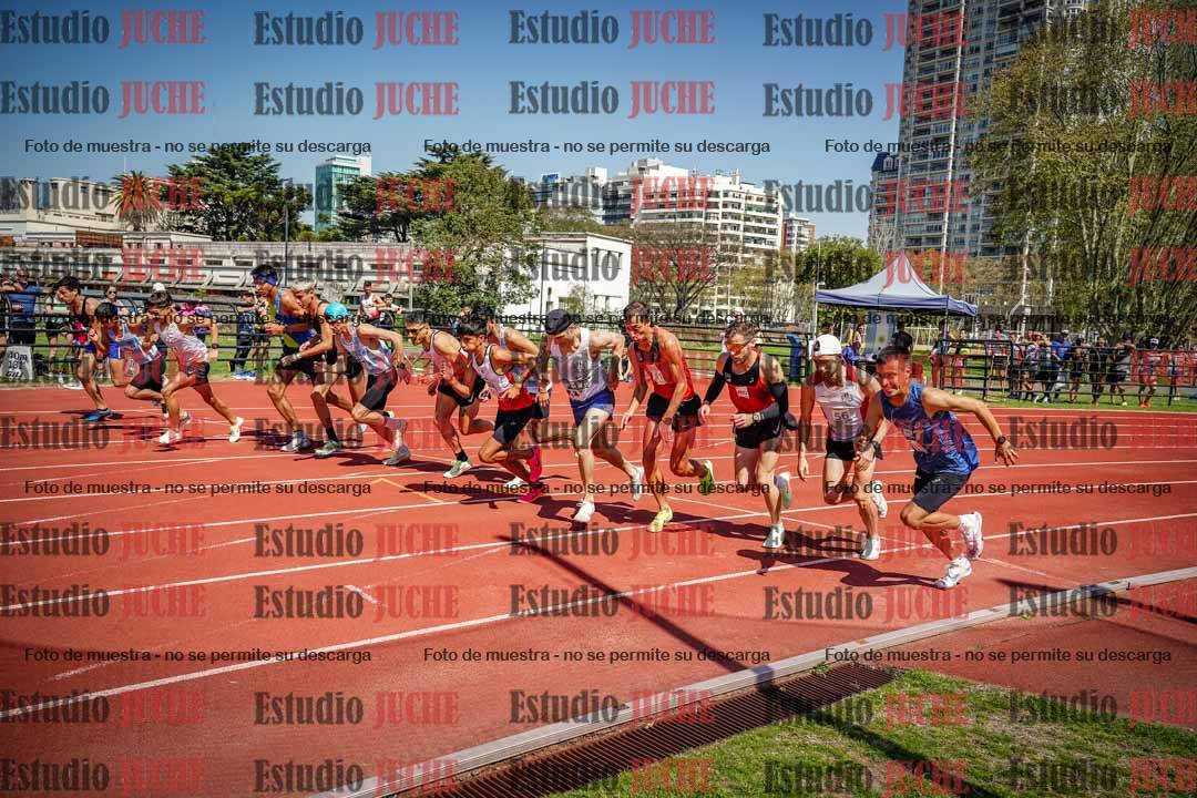 Fotos de los 1500 m llanos de varones