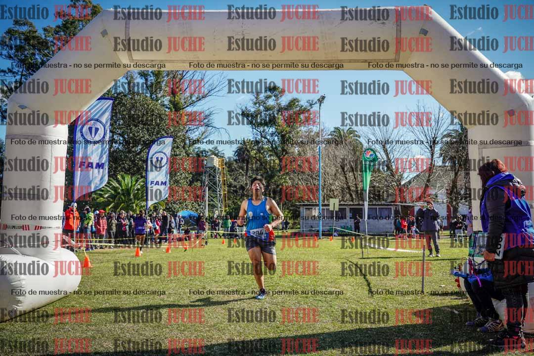 Fotos de la llegada del cross de 3000 m