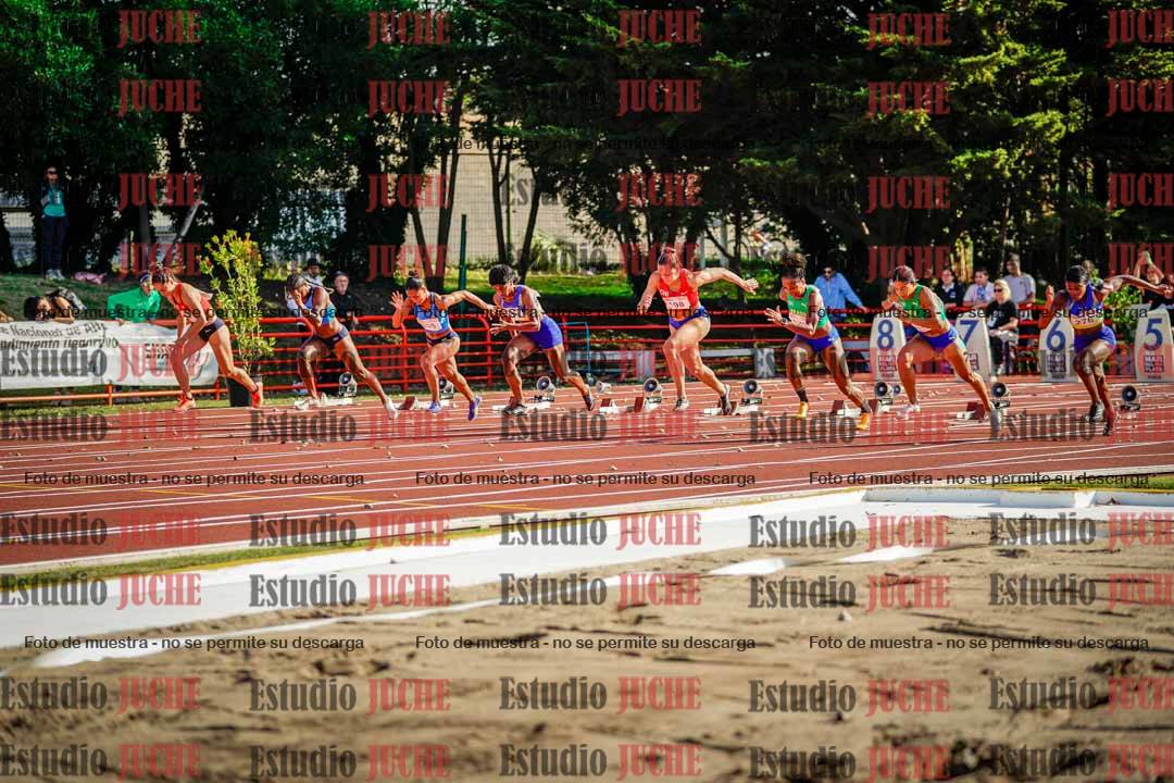 Fotos de los 100 m de mujeres - FINAL