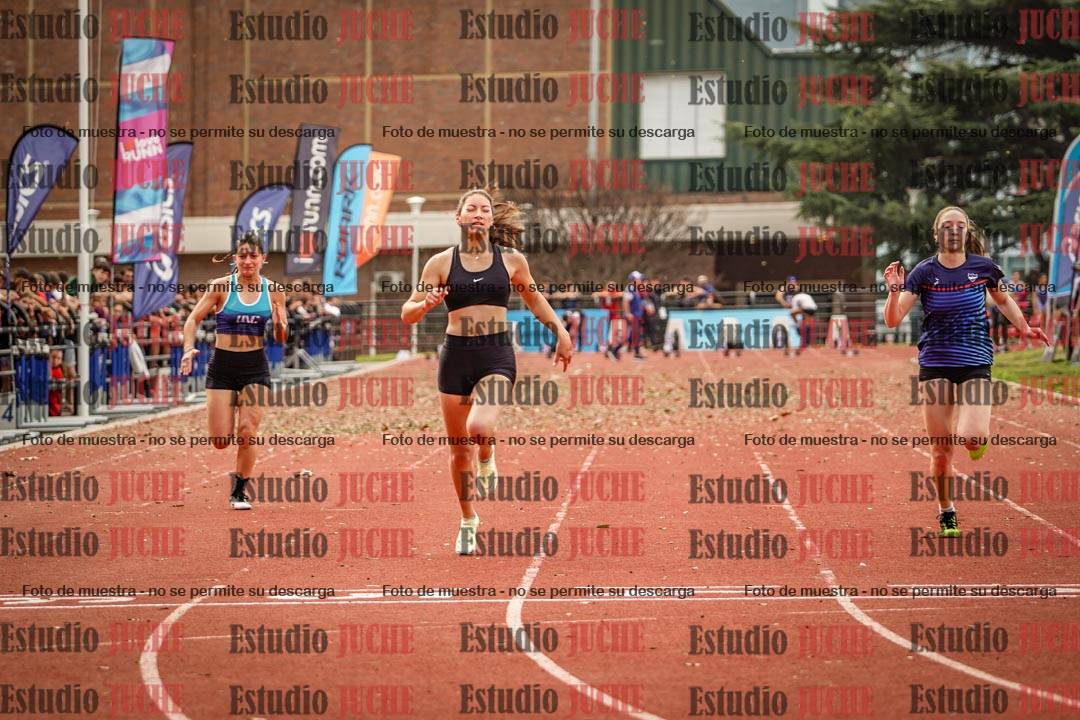 Fotos de los 100 m llanos de mujeres