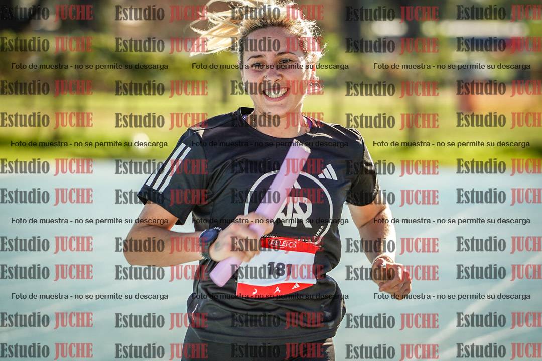 Fotos durante los relevos