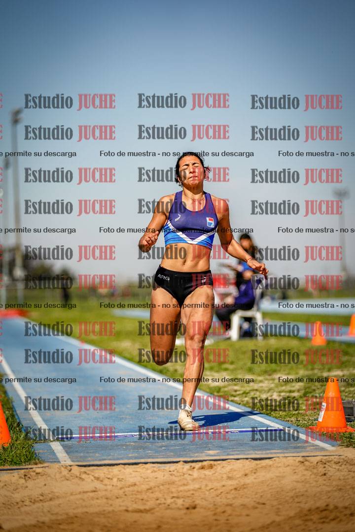 Fotos del salto en largo de mujeres - heptatlón 5