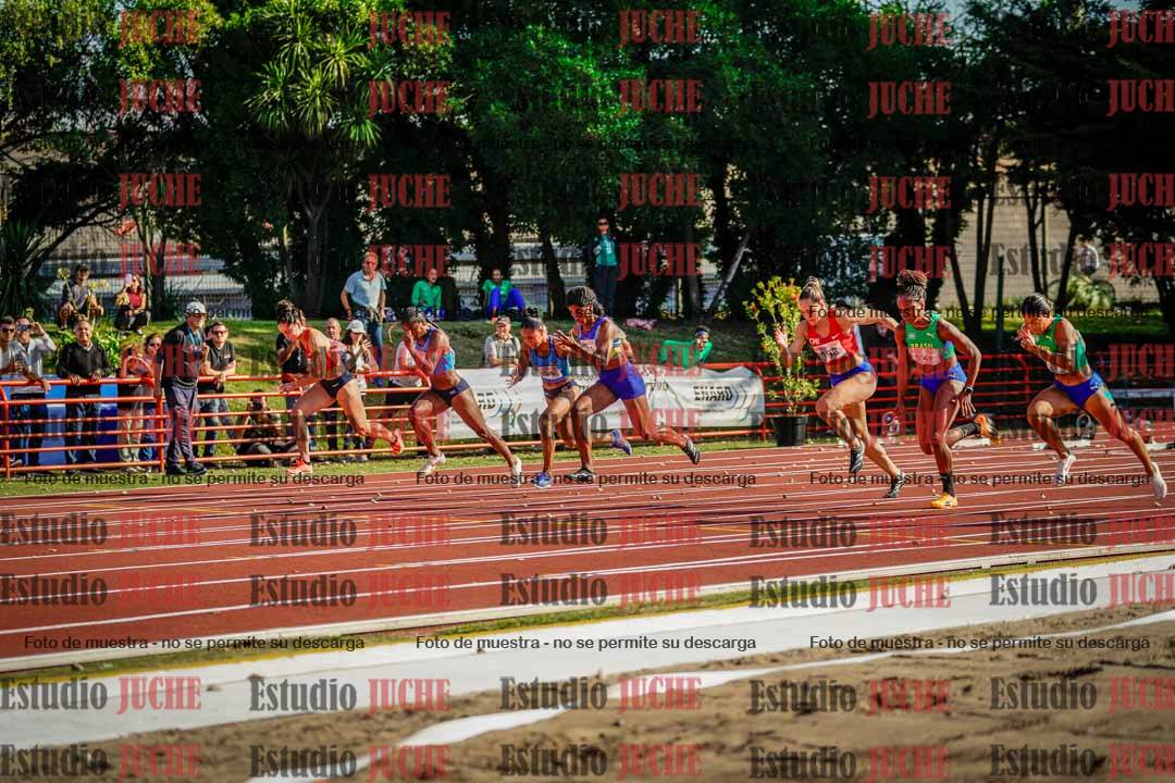 Fotos de los 100 m de mujeres - FINAL