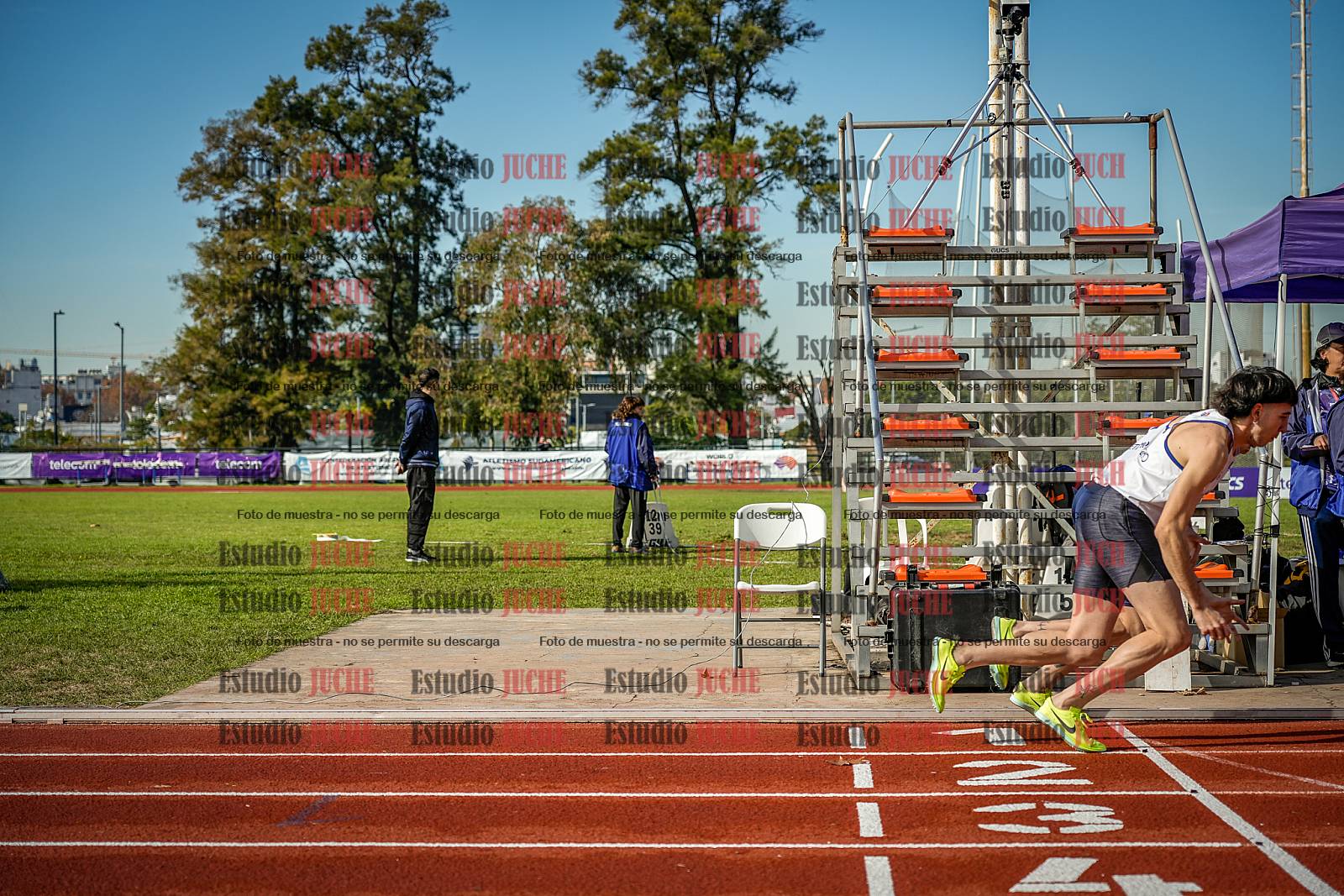 Fotos de los 800 m de varones