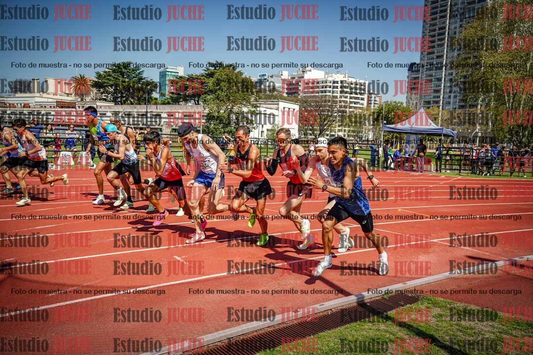Fotos de los 1500 m llanos de varones