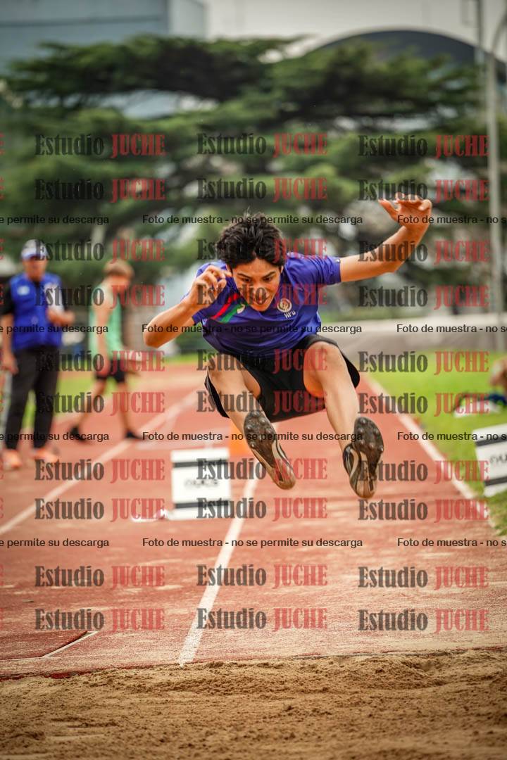 Fotos del salto triple de varones