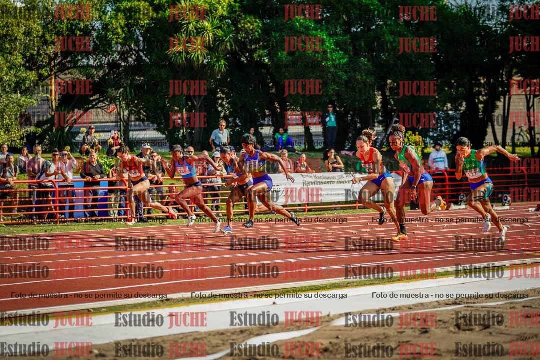 Fotos de los 100 m de mujeres - FINAL