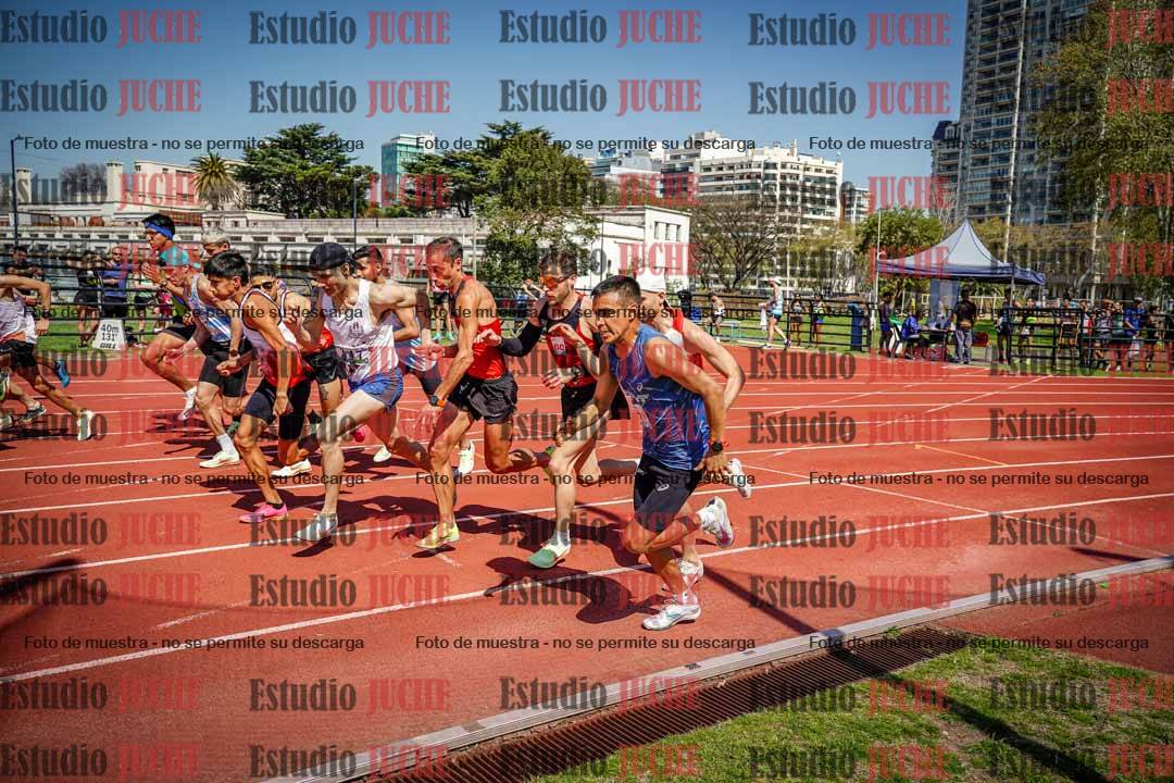 Fotos de los 1500 m llanos de varones