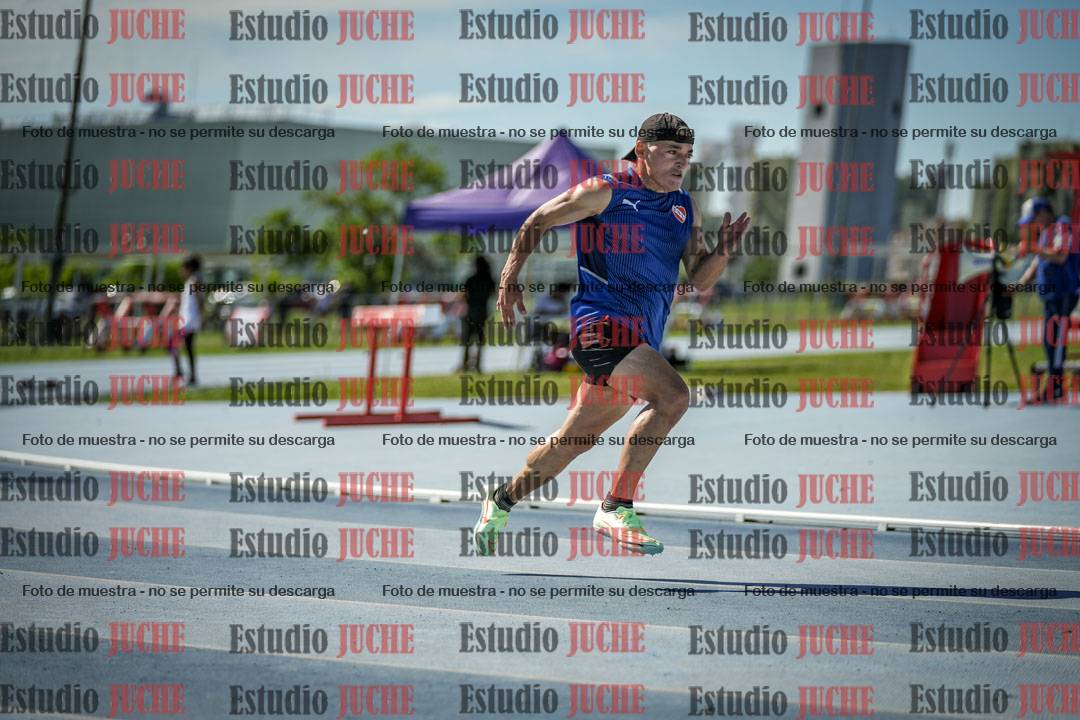 Fotos de los 400 m llanos de varones