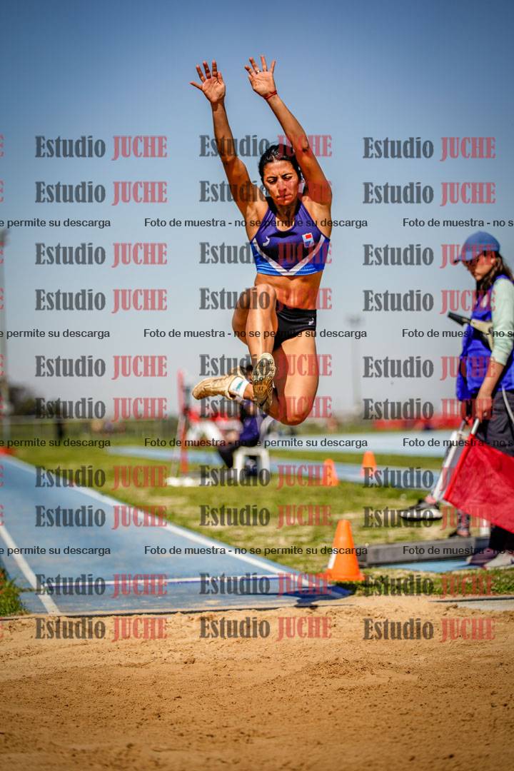 Fotos del salto en largo de mujeres - heptatlón 5