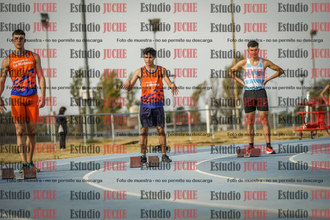 Fotos de los 200 m llanos de varones