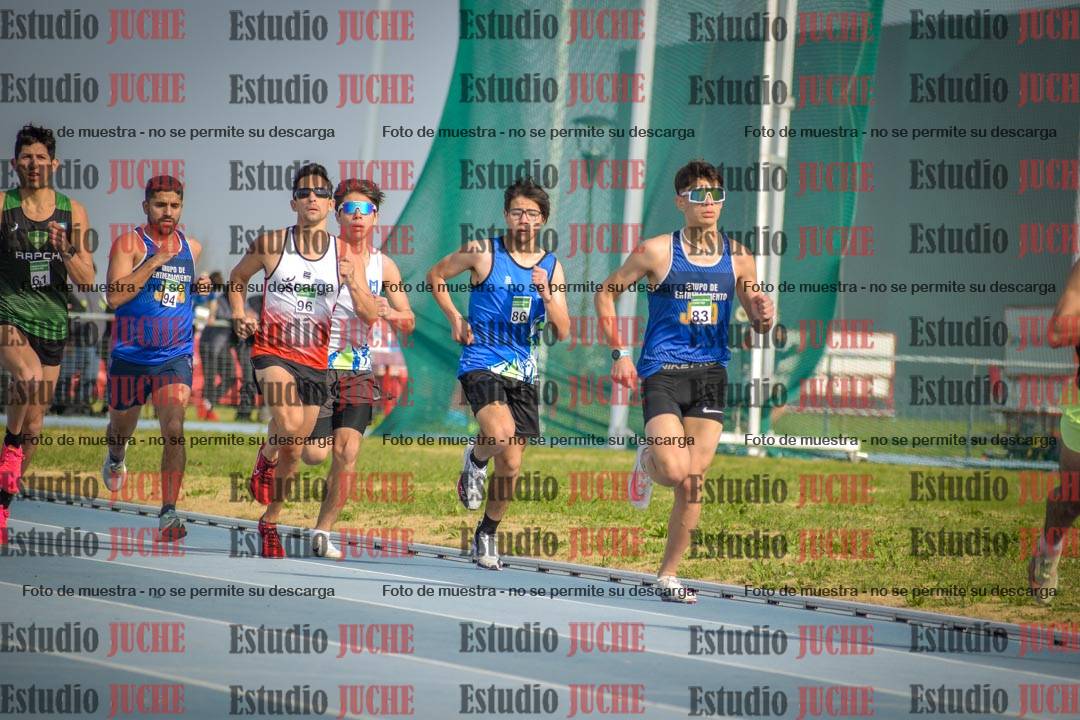 Fotos de los 800 m llanos de varones