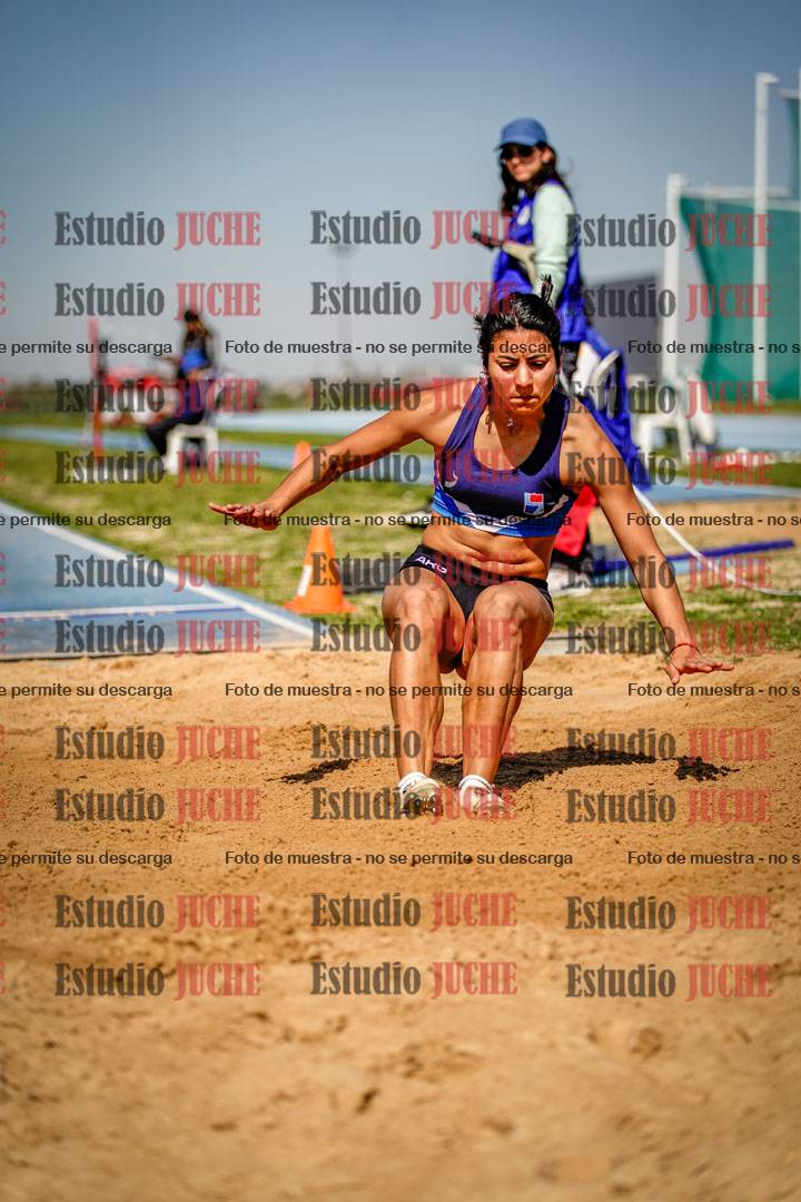 Fotos del salto en largo de mujeres - heptatlón 5