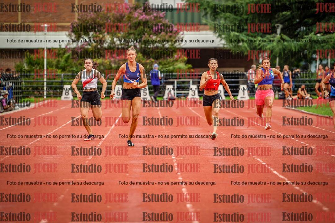 Fotos de los 100 m llanos de mujeres