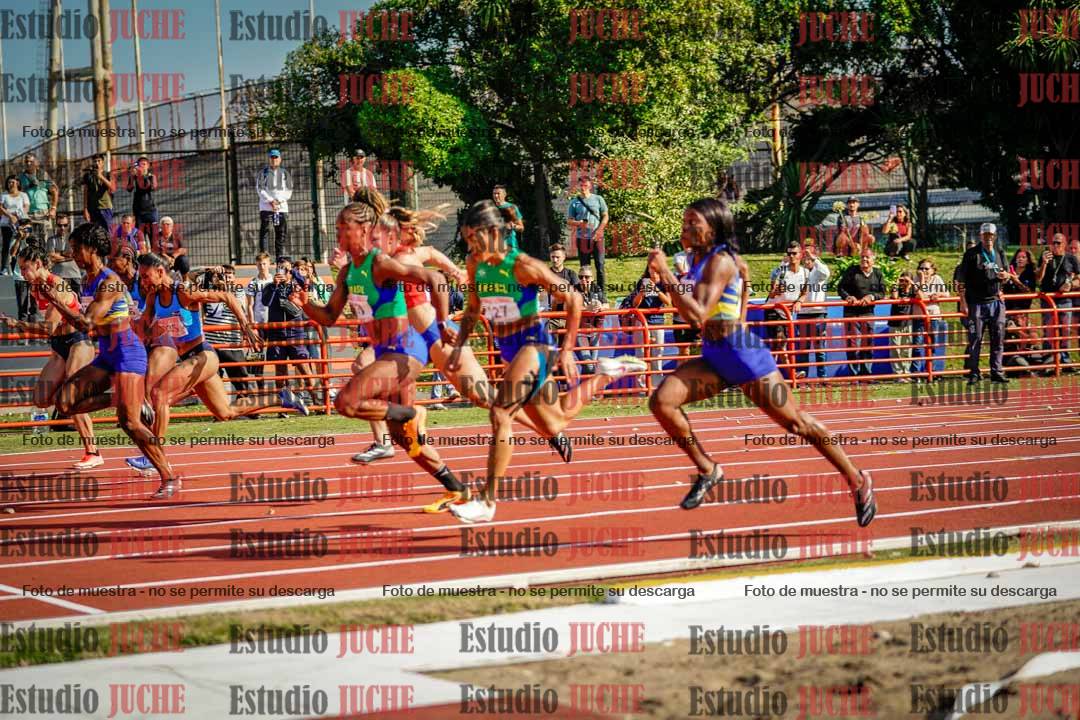 Fotos de los 100 m de mujeres - FINAL