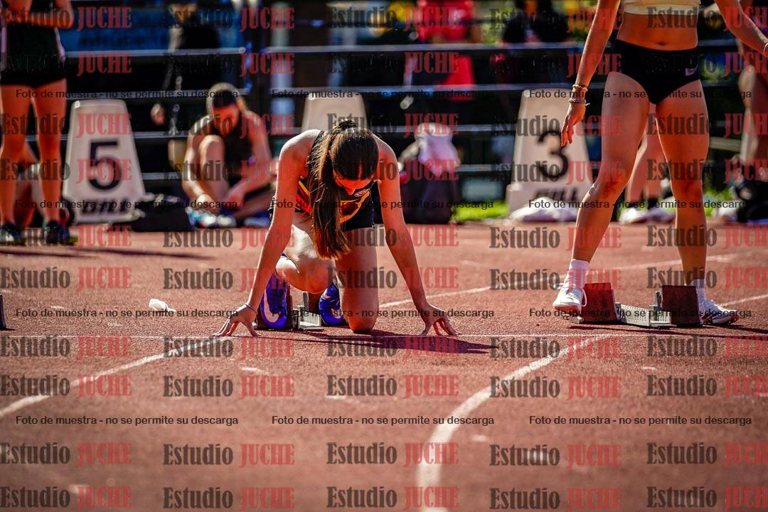 Fotos de los 100 m llanos de mujeres