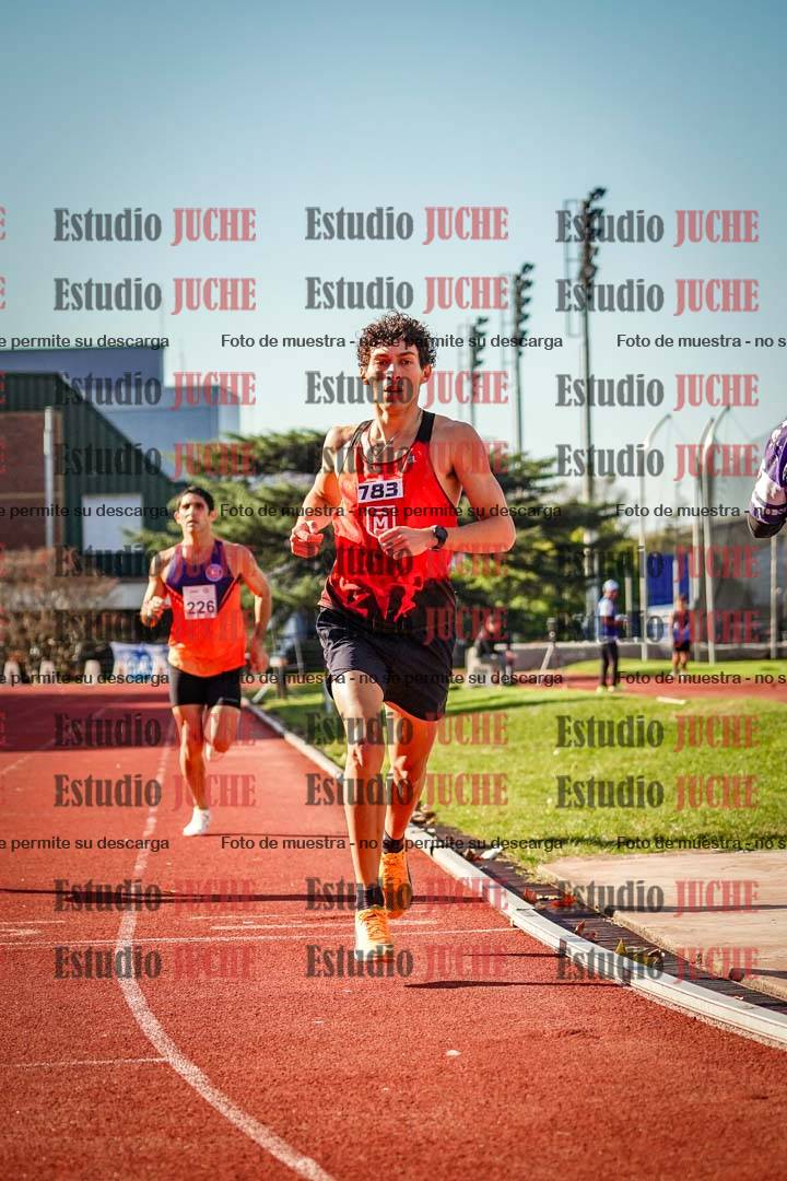 Fotos de los 800 m llanos de varones