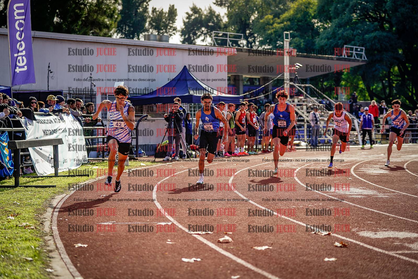 Fotos de los 800 m de varones
