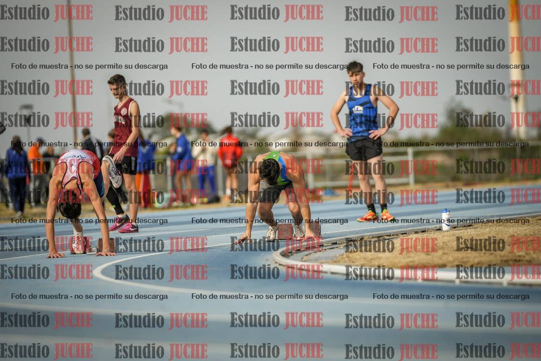 Fotos de los 200 m llanos de varones