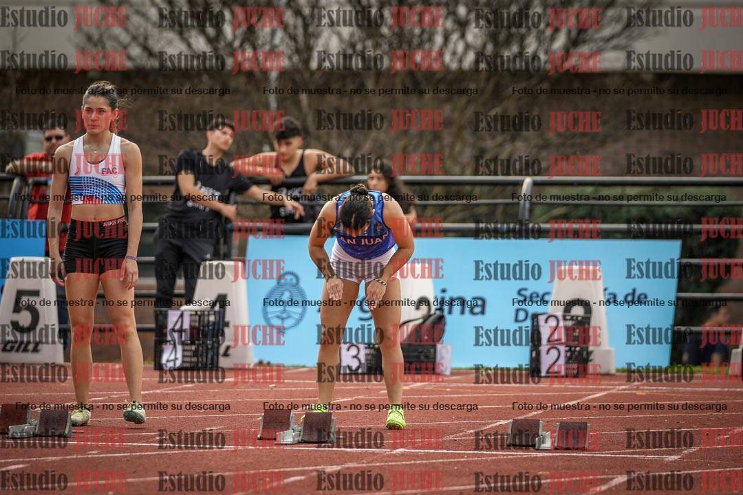 Fotos de los 100 m llanos de mujeres