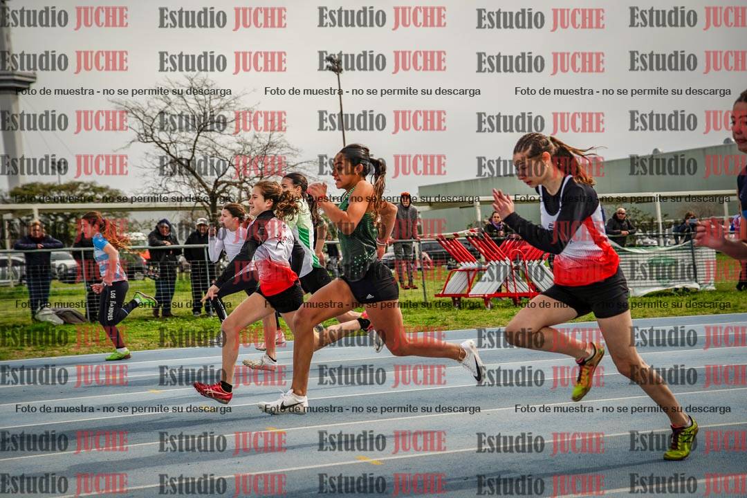 Fotos de los 80 m llanos de mujeres - U14 (FINAL)