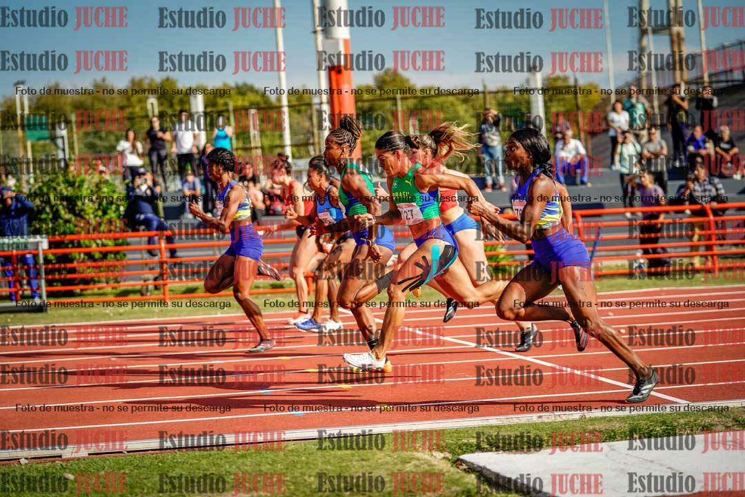 Fotos de los 100 m de mujeres - FINAL