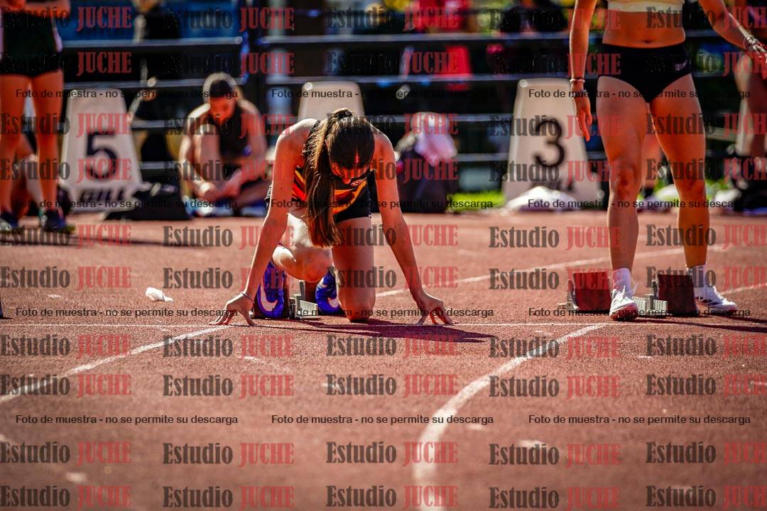 Fotos de los 100 m llanos de mujeres