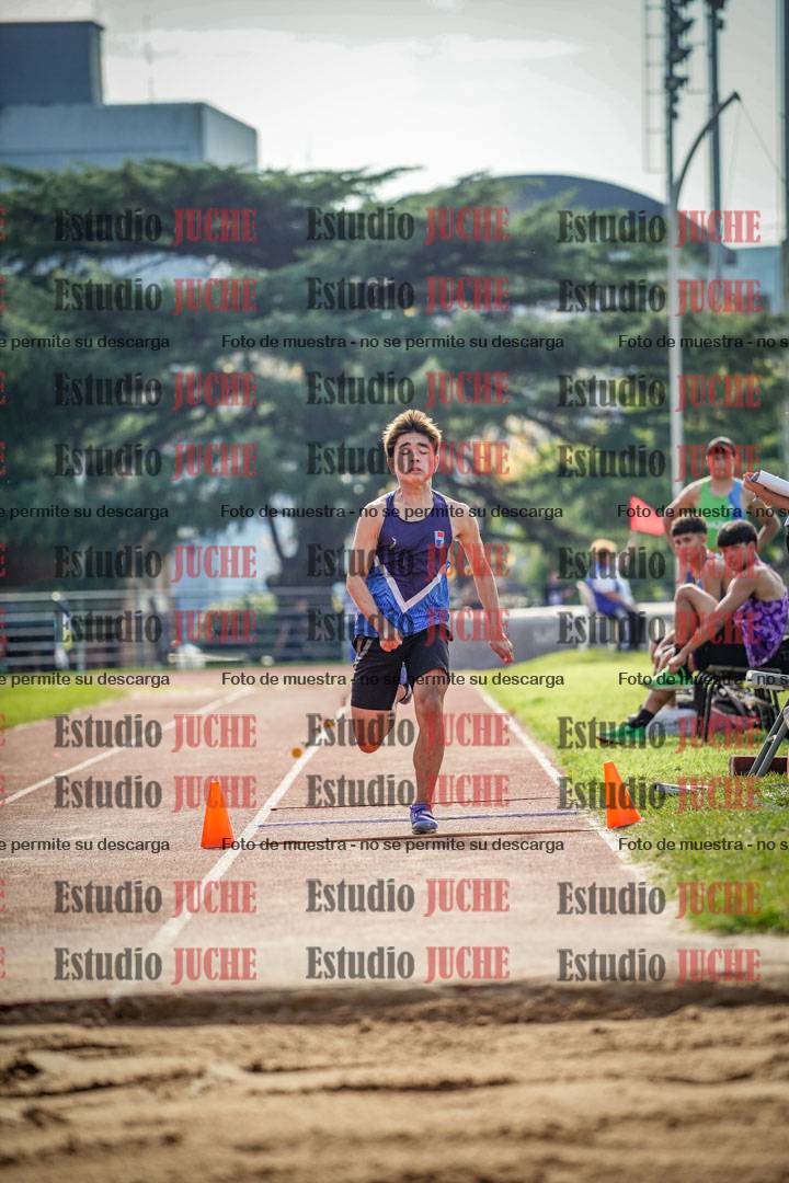 Fotos del salto triple de varones
