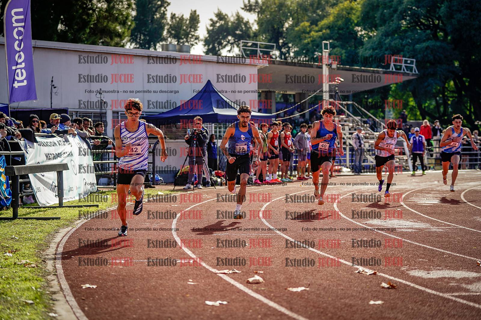 Fotos de los 800 m de varones